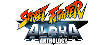Street Fighter Alpha Anthology logo for Playstation 2